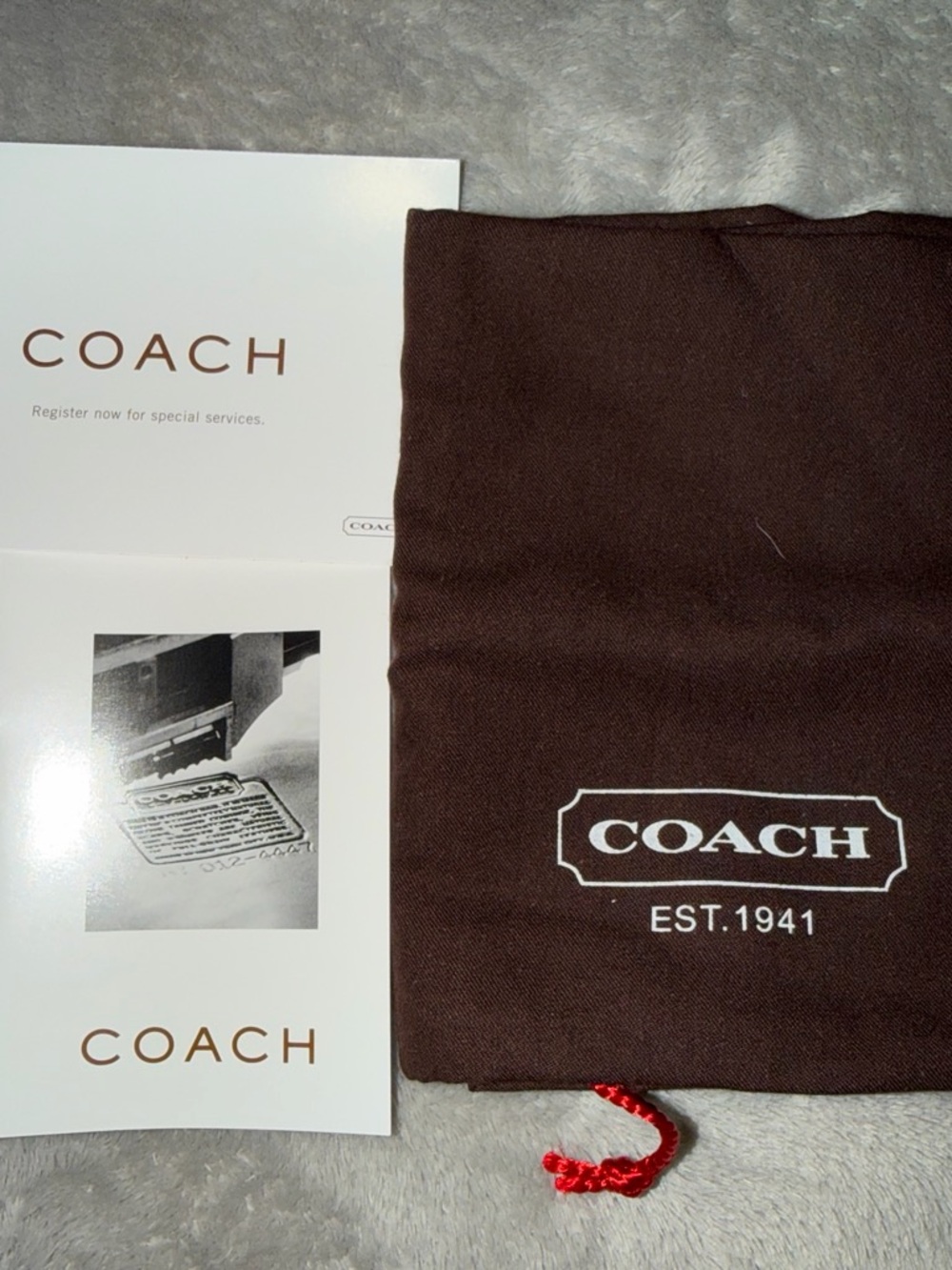 NWT Vintage Coach Black Leather Hampton Hobo Bag - Picture 6 of 6